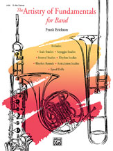 The Artistry of Fundamentals for Band Alto Clarinet band method book cover